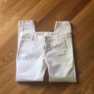 Gap Skinny mini khakis sz 4